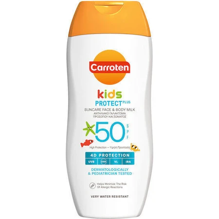 Морквяний дитячий сонцезахисний крем-емульсія SPF50 200 мл: ціни та характеристики