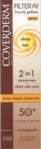 Coverderm Водостійка сонцезахисна олія для тіла SPF50 Спрей для тіла 100 мл