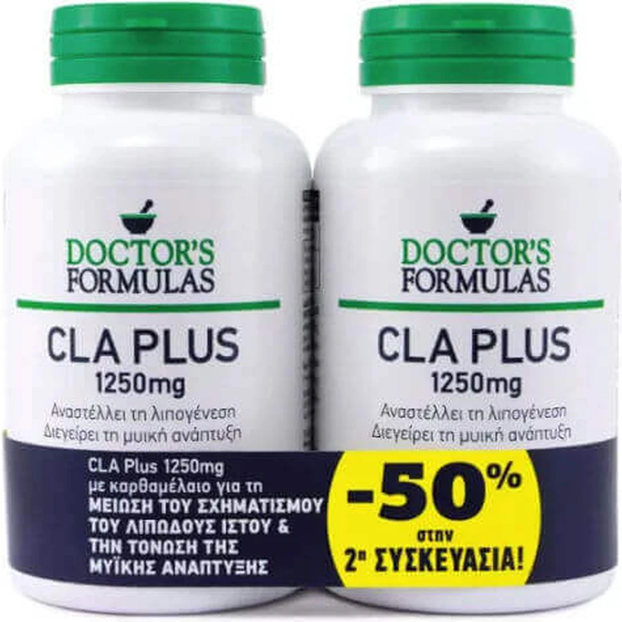 Doctor's Formulas CLA Plus 1250 мг 2 x 30 капсул я: ціни та характеристики