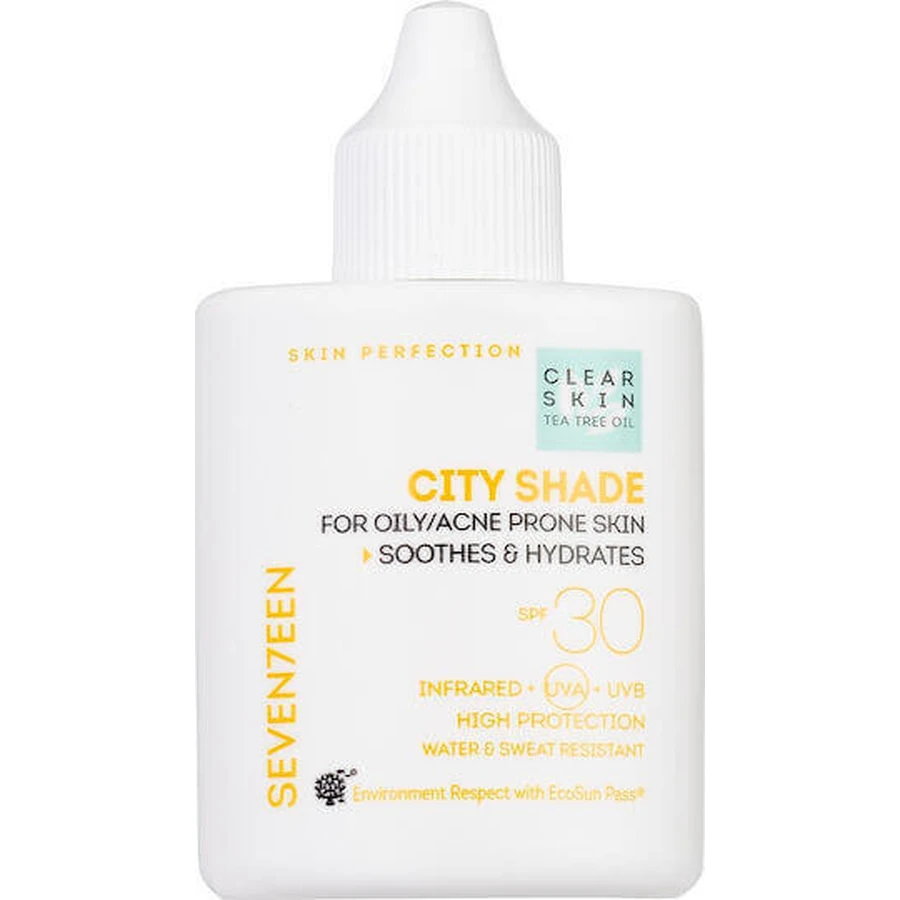 Seventeen City Shade Солнцезащитный крем для лица SPF30 35 мл: цены и характеристики