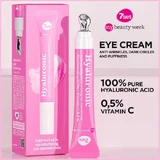 7DAYS My Beauty Week Увлажняющий и антивозрастной гель для глаз с гиалуроновой кислотой 18 мл