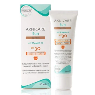 Synchroline Aknicare Антисолнечный крем для лица SPF30 с пигментом 50 мл