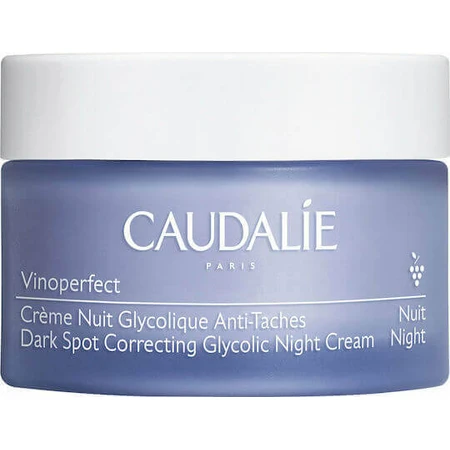 Нічний гліколевий крем для обличчя Caudalie Vinoperfect проти пігментних плям і відбілювання з вітаміном С 50 мл: ціни та характеристики