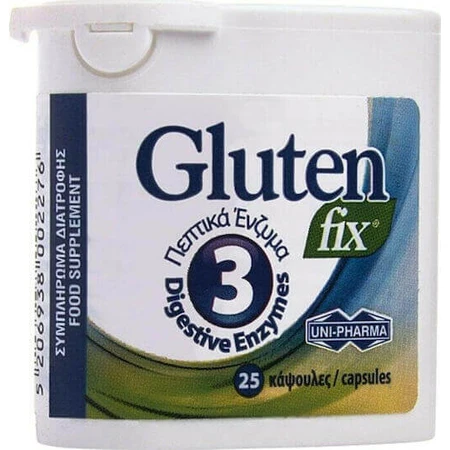 UNI-PHARMA Gluten Fix 25 капс: цены и характеристики