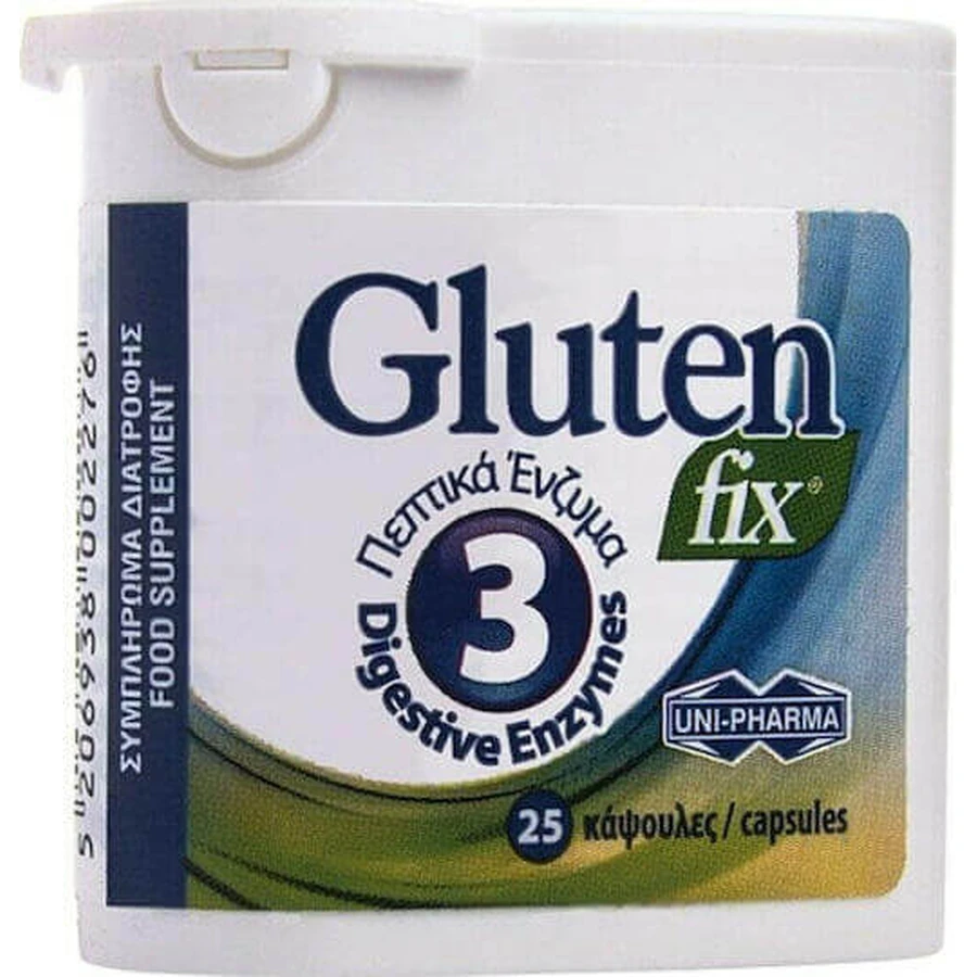 UNI-PHARMA Gluten Fix 25 капс: цены и характеристики