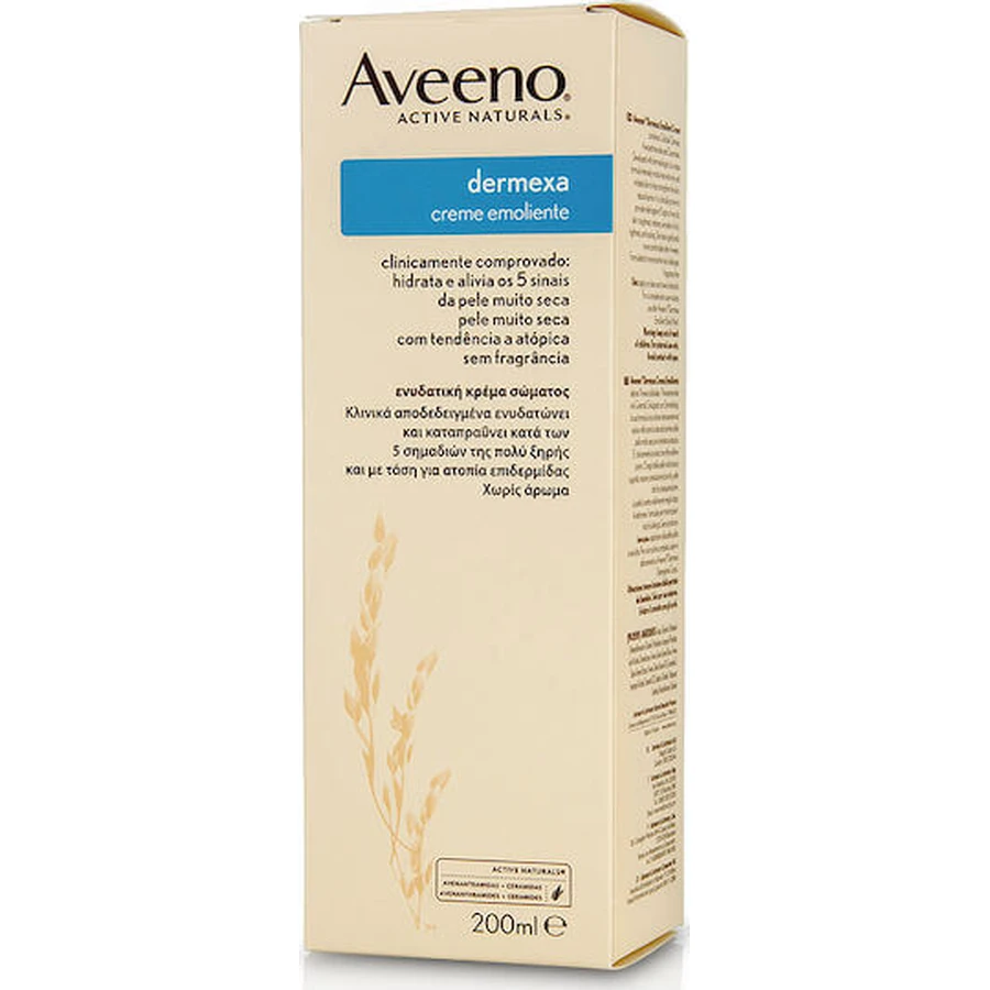 Aveeno Dermexa Увлажняющий крем для тела для атопичной кожи 200 мл: цены и характеристики