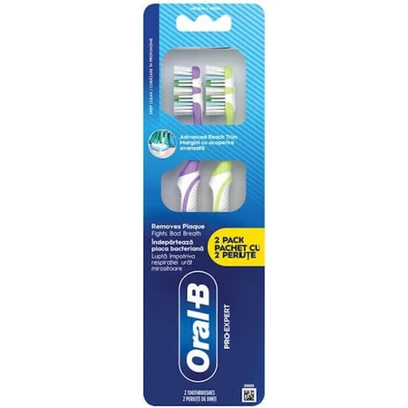 Зубная щетка Oral-B Clean средняя 2шт: цены и характеристики