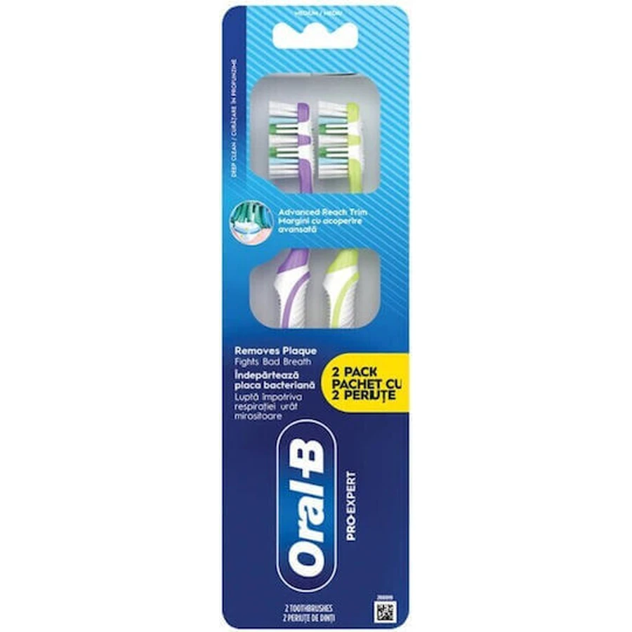 Зубная щетка Oral-B Clean средняя 2шт: цены и характеристики