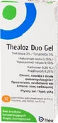 Thea Pharma Hellas Thealoz Duo гелеві краплі для очей з гіалуроновою кислотою для сухих очей 30х0,4мл
