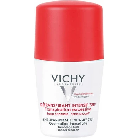 Vichy Стресостійкий дезодорант-антиперспірант проти надмірного потовиділення дезодорант 72 години в рулоні 50 мл: ціни та характеристики
