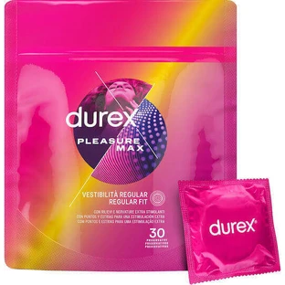 Дюрекс преконсервант Pleasuremax Pleasuremax ребристий 30шт