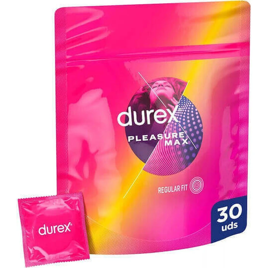 Дюрекс преконсервант Pleasuremax Pleasuremax ребристий 30шт: ціни та характеристики