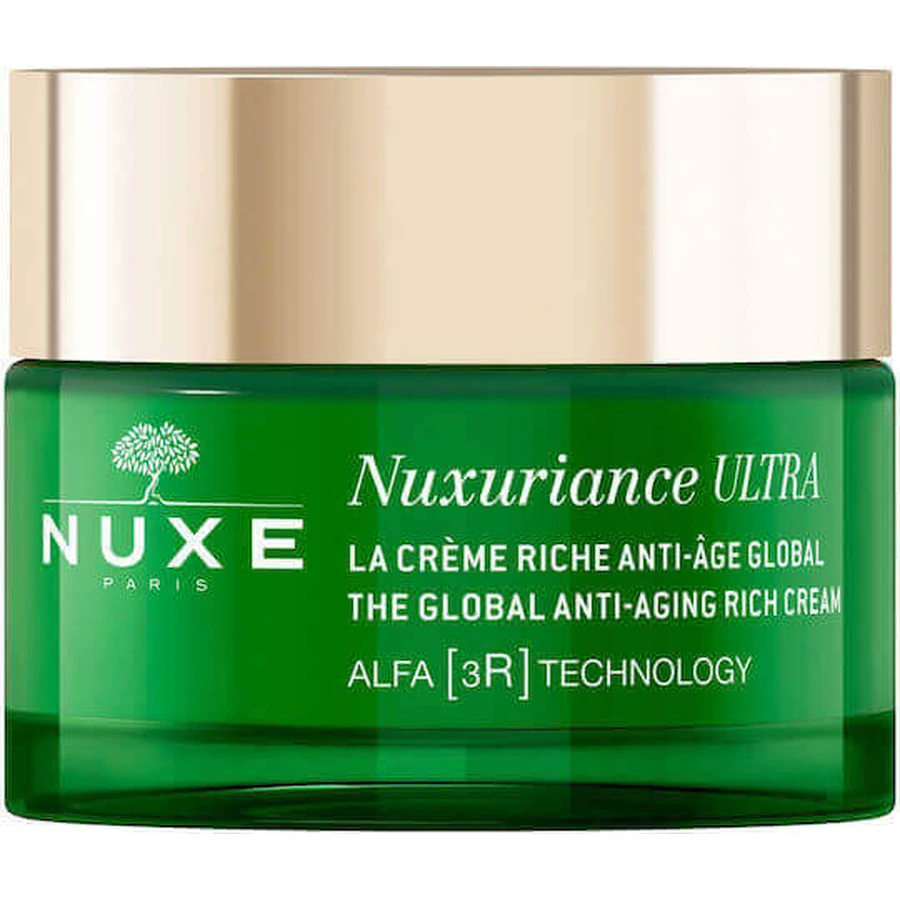 Nuxe Nuxuriance Ultra Rich Антивозрастной, тонизирующий и восстанавливающий дневной крем для лица с гиалуроновой кислотой 50 мл: цены и характеристики
