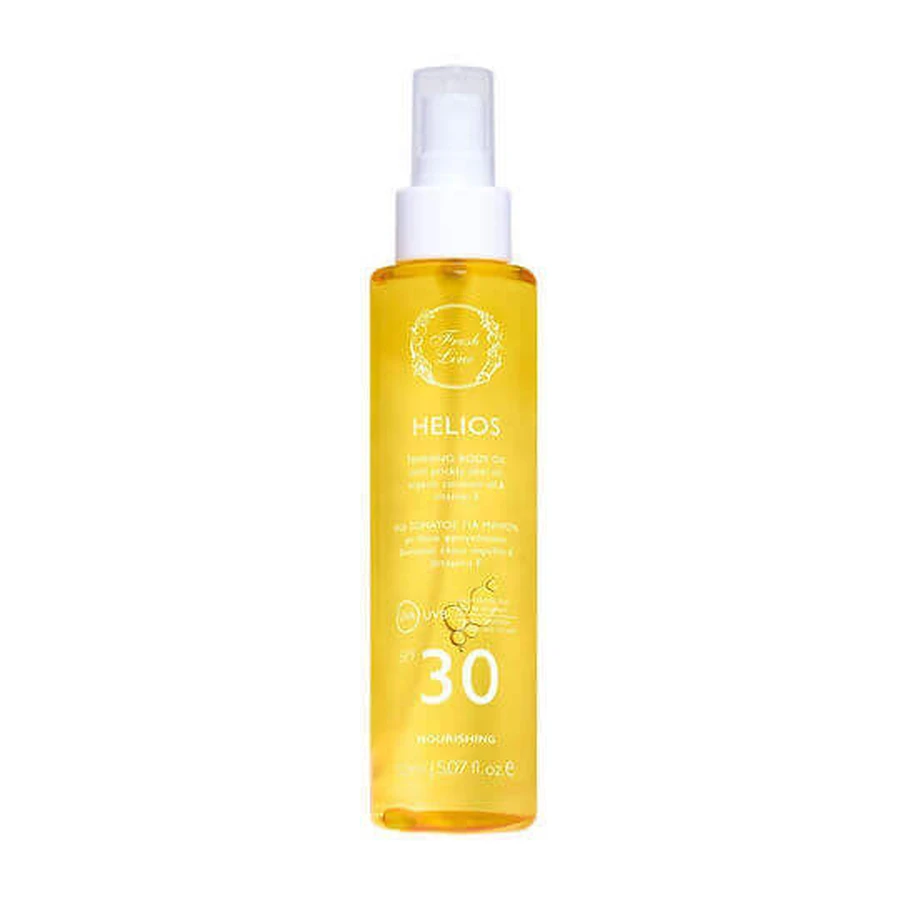 Fresh Line Helios Helios Сонцезахисна олія для тіла SPF30 150мл: ціни та характеристики