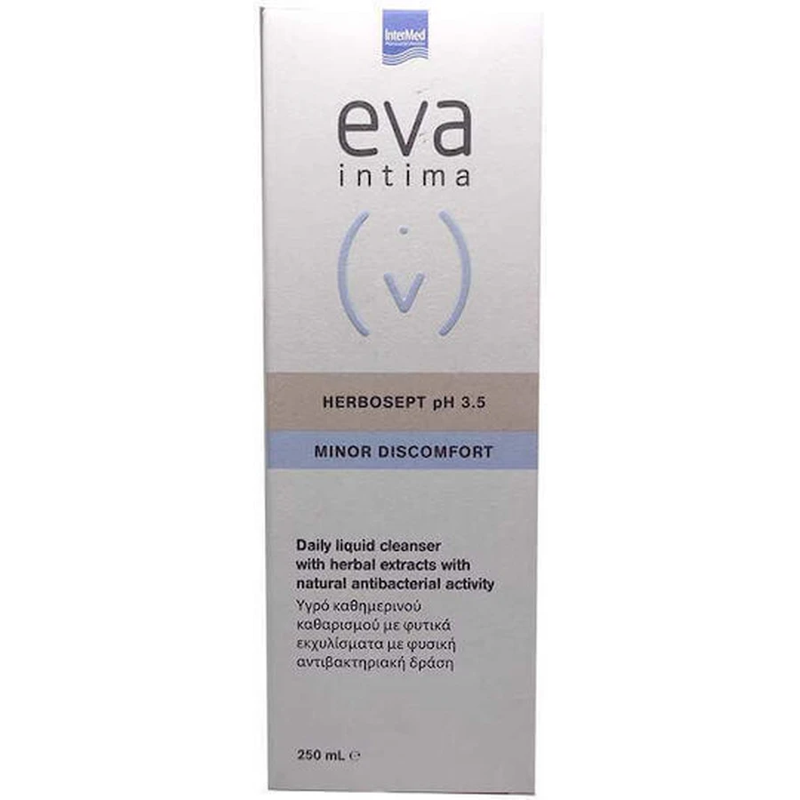 InterMed Eva Intima Intima Extrasept Minor Discomfort pH 3.5 Liquid 250ml: цены и характеристики
