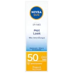 Nivea Sun UV Face Mat Mat Look Сонцезахисний крем для обличчя водостійкий SPF50 50 мл: ціни та характеристики