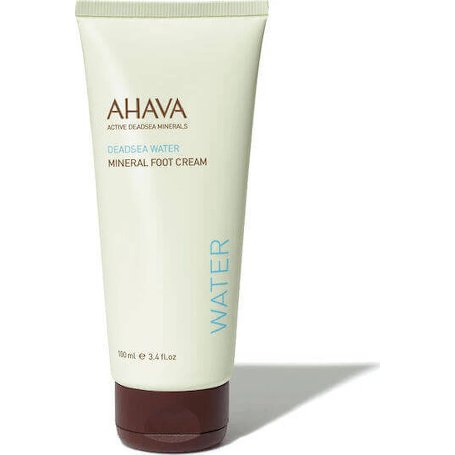 Мінеральний зволожуючий крем для ніг Ahava Deadsea Water 100 мл: ціни та характеристики