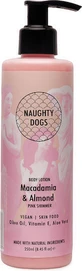 Naughty Dogs Pink Shimmer Macadamia and Almond Увлажняющий лосьон для тела с алоэ вера 250 мл
