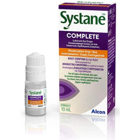 Alcon Systane Complete Dry Eye Eye Drops 10ml: цены и характеристики