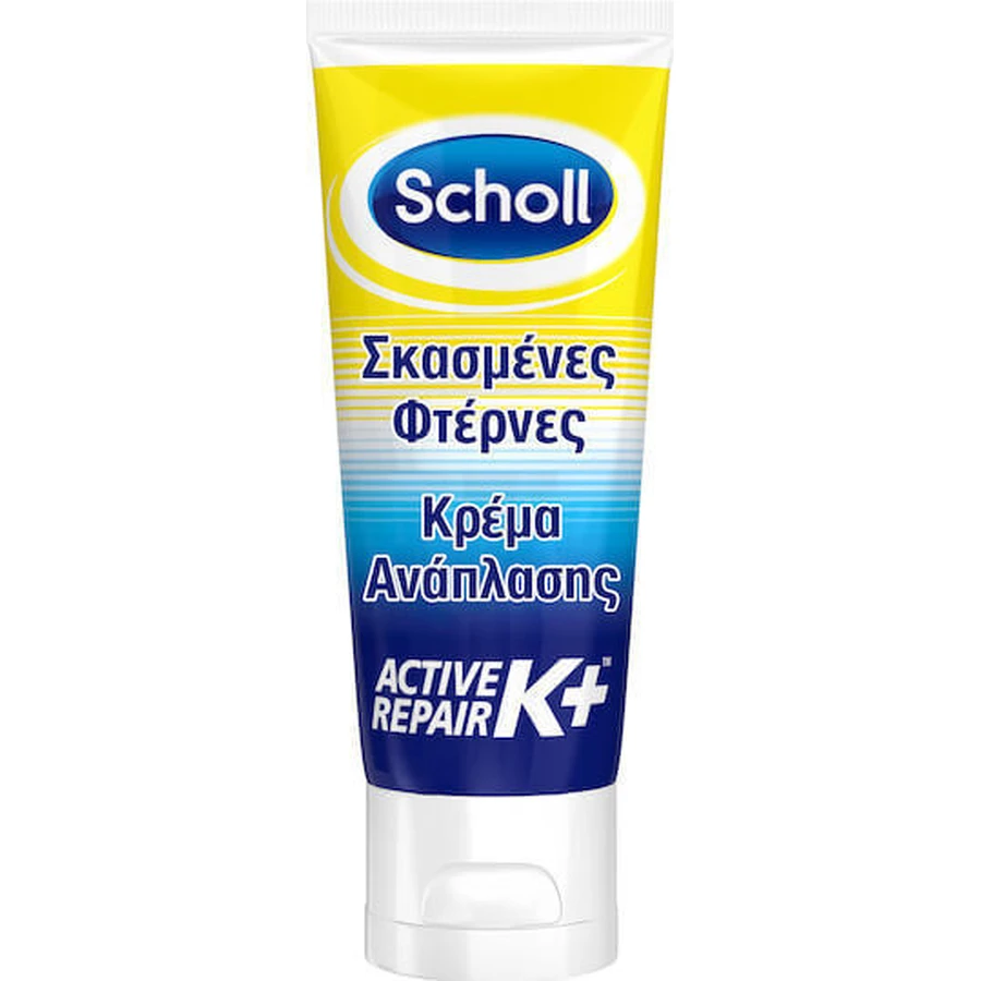 Scholl Active Repair K+ Відновлювальний крем для потрісканого кальцію з сечовиною 60 мл: ціни та характеристики