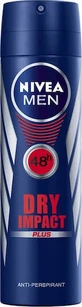 Nivea Men Dry Impact Plus Дезодорант-антиперспирант 48ч дезодорант-спрей 150мл