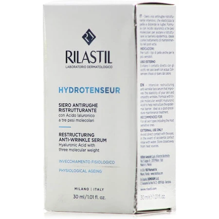 Rilastil Hydrotenseur Антивозрастная сыворотка для лица с витамином Е и гиалуроновой кислотой 30 мл: цены и характеристики