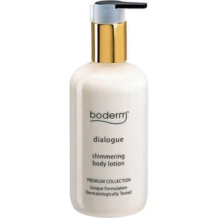 Зволожувальний лосьйон для тіла Boderm Dialogue Shimmering з гіалуроновою кислотою для сухої шкіри 300 мл