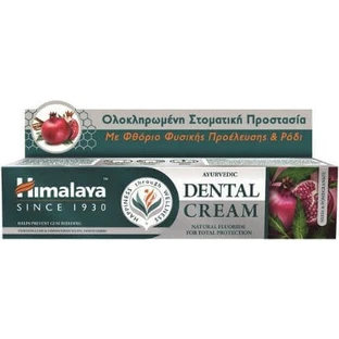 Himalaya Wellness Dental Cream Зубна паста від гінгівіту та зубного нальоту Зубна паста з натуральним родієм та фтором 100гр