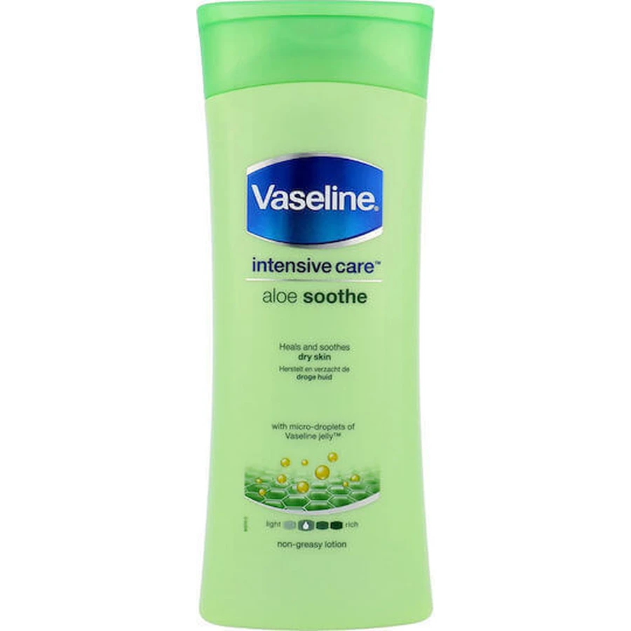 Vaseline Intensive Care Aloe Soothe Aloe Vera Увлажняющий восстанавливающий лосьон для сухой кожи 400 мл: цены и характеристики