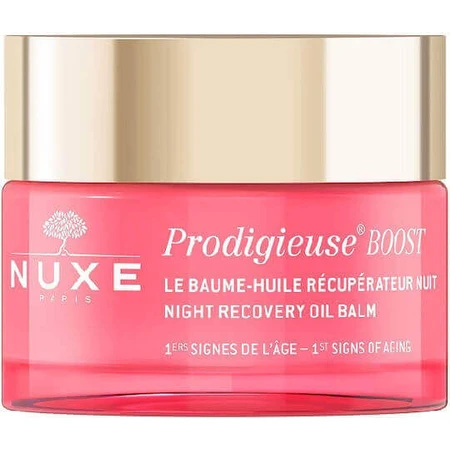 Нічна олія для обличчя Nuxe Prodigieuse Boost з гіалуроновою кислотою для зволоження, відновлення та усунення плям 50 мл: ціни та характеристики