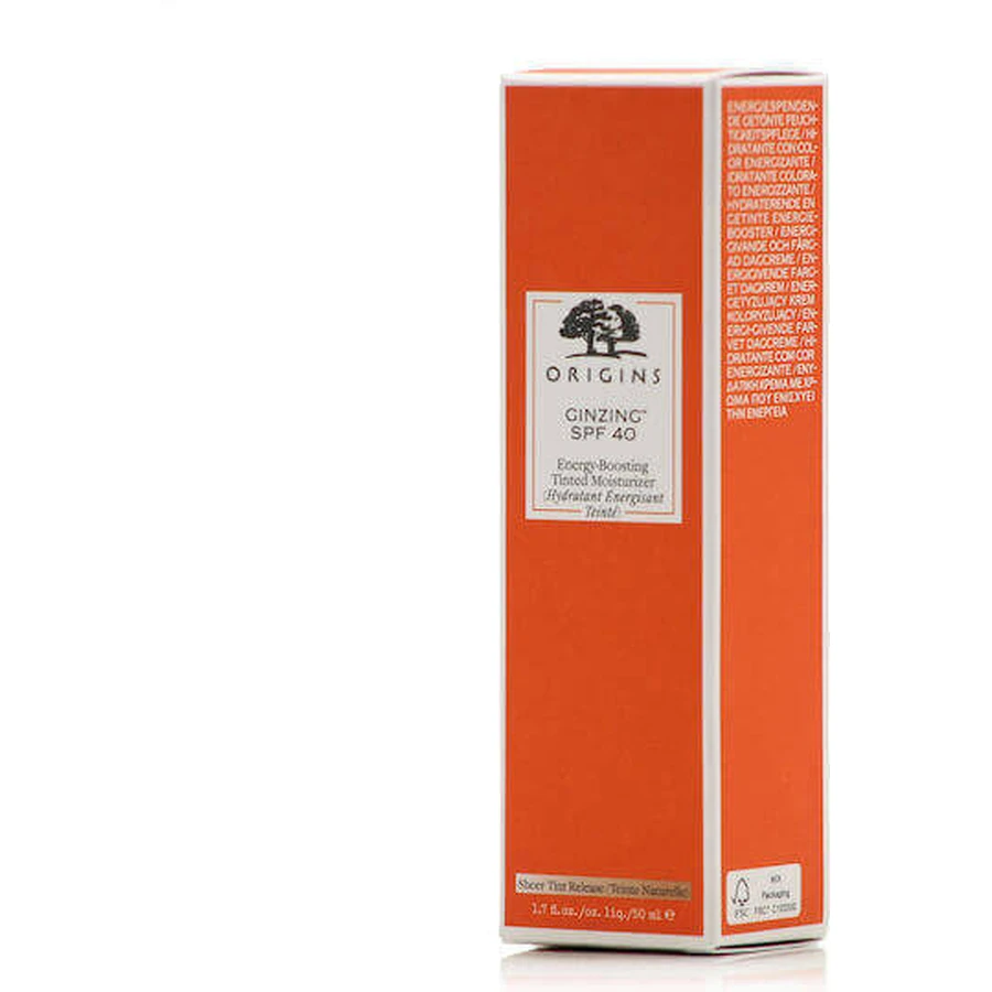 Origins Ginzing Energy Boosting Тонирующий дневной крем с SPF40 для увлажнения и устранения несовершенств 50 мл: цены и характеристики