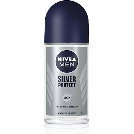 Nivea Men Silver Protect Антиперспирант-дезодорант 48 часов ролл-он 50 мл: цены и характеристики