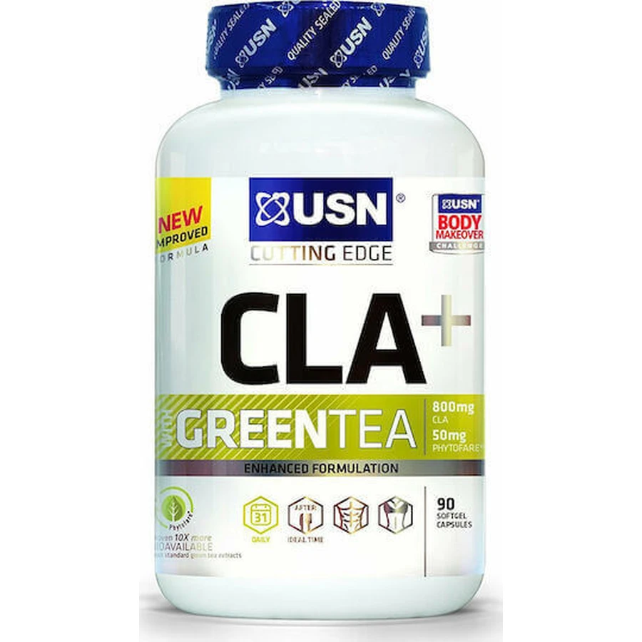 USN CLA CLA Зеленый чай 600 мг со вкусом неароматизированного чая 90 табл.: цены и характеристики