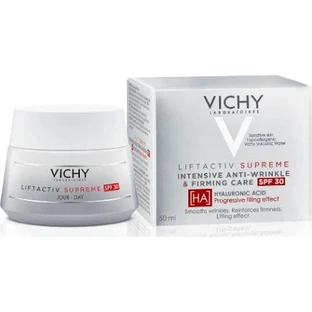 Vichy Liftactiv Supreme Увлажняющий, антивозрастной и тонизирующий дневной крем для лица с SPF30 с гиалуроновой кислотой 50 мл