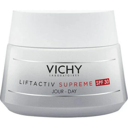 Vichy Liftactiv Supreme Увлажняющий, антивозрастной и тонизирующий дневной крем для лица с SPF30 с гиалуроновой кислотой 50 мл: цены и характеристики