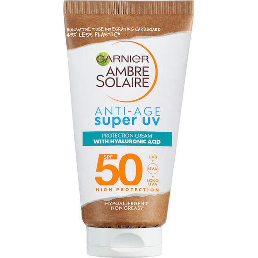 Garnier Ambre Solaire Anti Age Super UV Sun Protection Face Cream SPF50 50ml: цены и характеристики