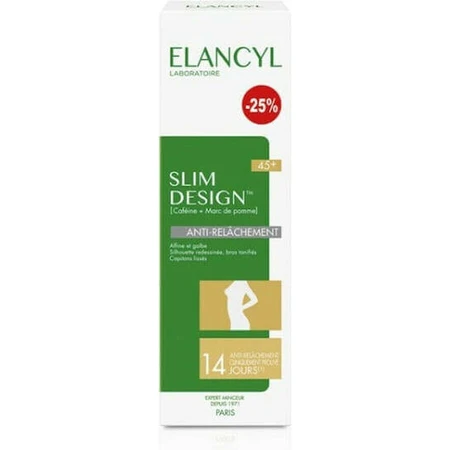 Крем для тіла для схуднення Elancyl Slim Design 45+ 200 мл: ціни та характеристики