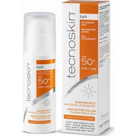 Tecnoskin Protect Physical Fusion Антирадіаційний крем для обличчя SPF50 50мл Спрей 50мл: ціни та характеристики