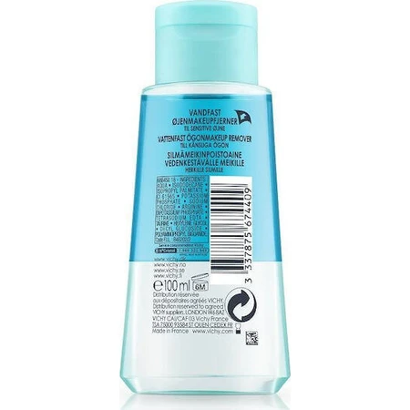 Vichy Purete Thermale Водостійка рідина для зняття макіяжу з очей 100 мл Vichy Purete Thermale Водостійка рідина для зняття макіяжу з очей 100 мл: ціни та характеристики