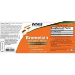 Now Foods Бромелайн 500 мг 60 рослинних капсул: ціни та характеристики