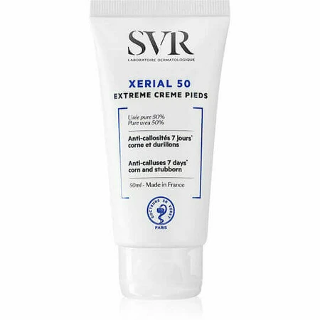 SVR Laboratoire Dermatologique XERIAL 50 Екстремальний крем для ніг 50 мл: ціни та характеристики