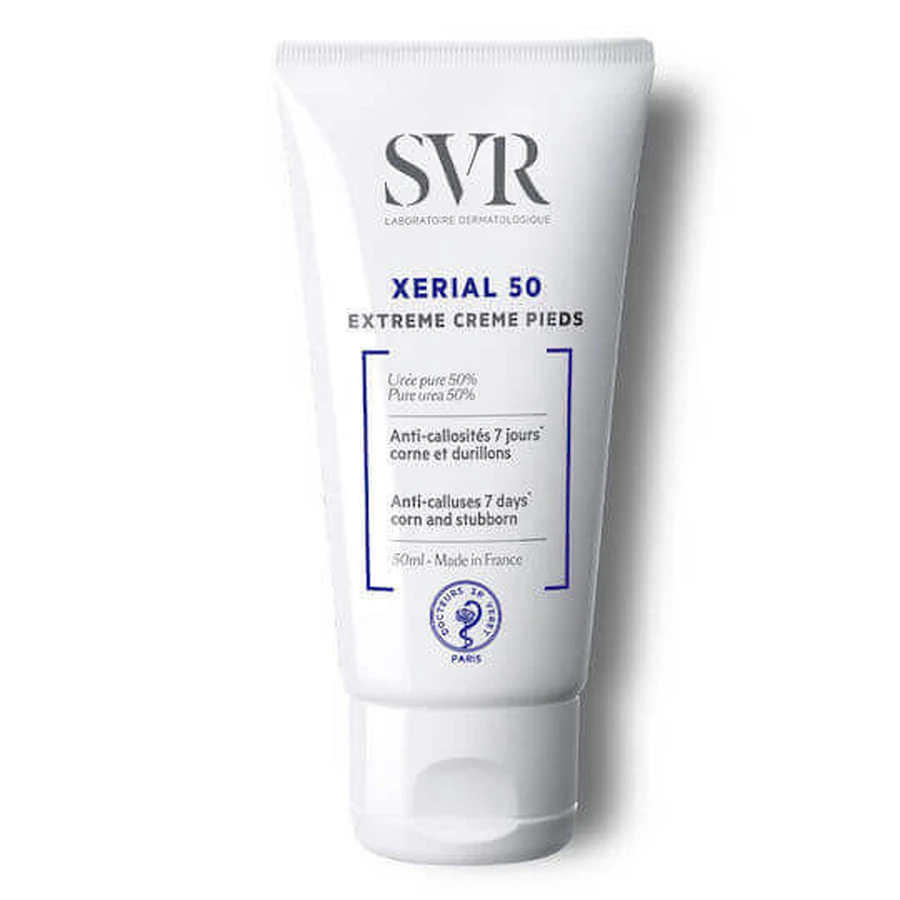 SVR Laboratoire Dermatologique XERIAL 50 Екстремальний крем для ніг 50 мл: ціни та характеристики