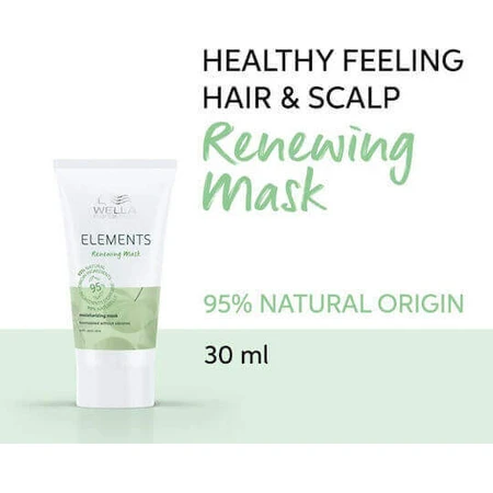 Wella Elements Регенеруюча відновлююча маска для волосся 30мл: ціни та характеристики