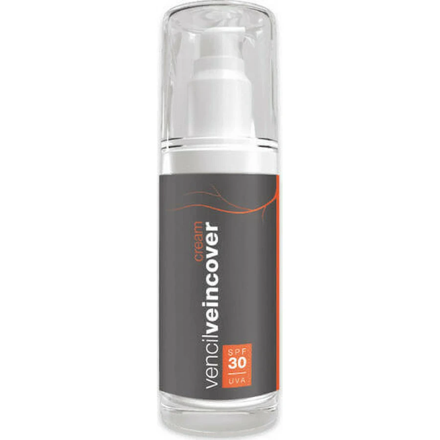 Vencil Veincover Водостійкий сонцезахисний крем для тіла SPF30 з пігментом 150 мл: ціни та характеристики