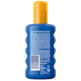 Nivea Protect & Refresh Водостійкий сонцезахисний лосьйон для тіла SPF30 у спреї 200 мл
