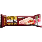 NatureTech Power Pro Deluxe 32% протеїну зі смаком полуничного чізкейку Батончик зі смаком полуничного чізкейку 80гр: ціни та характеристики