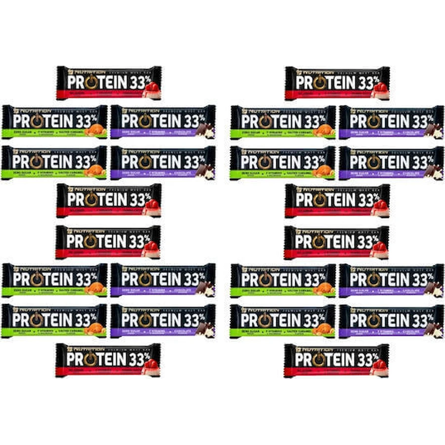 Go On Nutrition Premium Whey Combo Bars с 33% белка и вкусом мультифлавированный 24x50 гр.: цены и характеристики