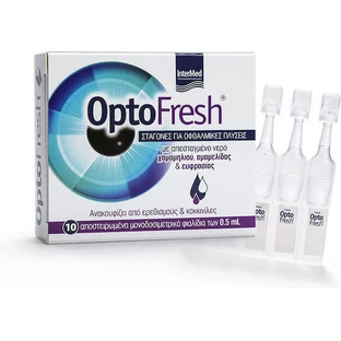 Глазные капли InterMed Optofresh 10x0,5 мл