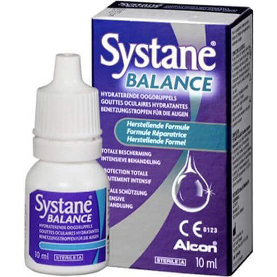 Глазные капли Systane Balance для сухих глаз 10 мл: цены и характеристики