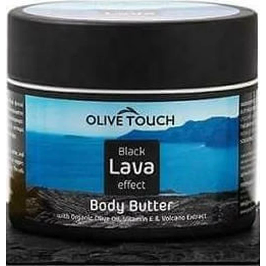 Зволожуючий крем для тіла Olive Touch Black Lava Effect для сухої шкіри 100 мл: ціни та характеристики
